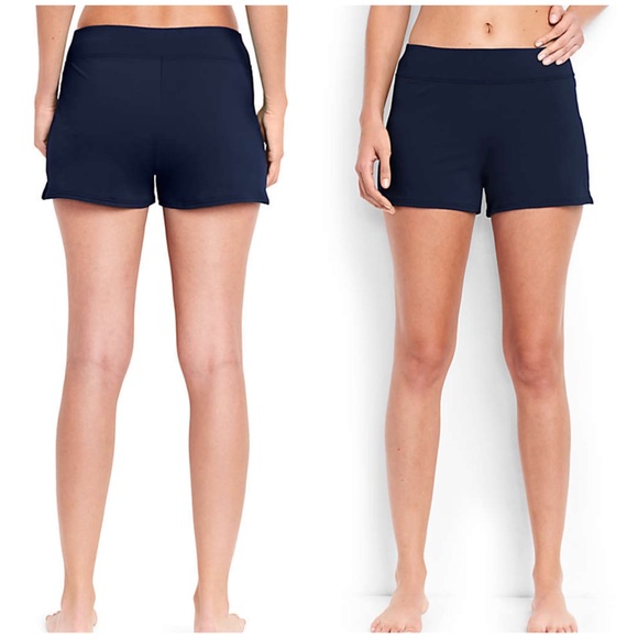 Lands' End Swim Nwot Lands End Swim Shorts Blue Poshmark